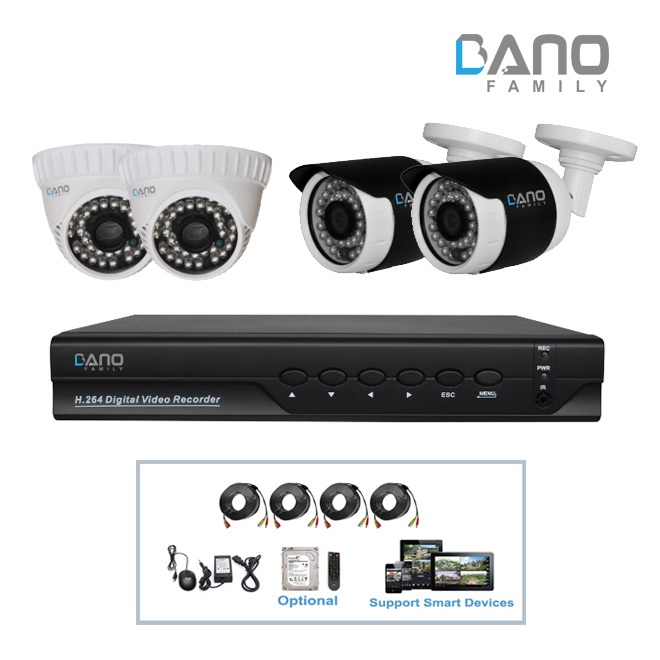 BA-AK1136DW AHD DVR Kit