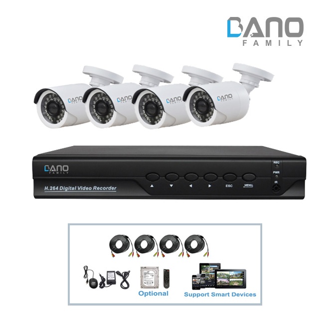 BA-AK2224W AHD DVR Kit