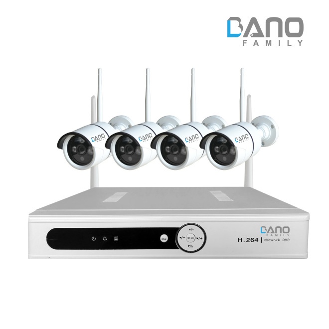 BA-NK3304W 4CH Wireless NVR Kit